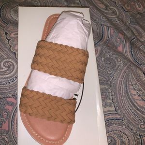 Steven madden leather tan brand new
